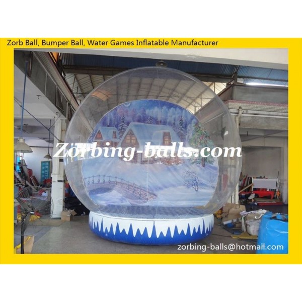36 Santa Snow Globe Christmas Inflatable