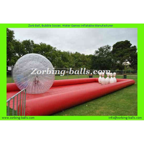 30 Inflatable Human Bowling Ball Track
